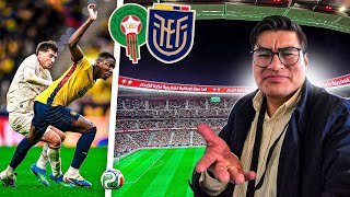 ASÍ JUGÓ MARRUECOS vs ECUADOR en MADRID | MARRUECOS 1-1 ECUADOR | MATCH DAY MARRUECOS VS ECUADOR