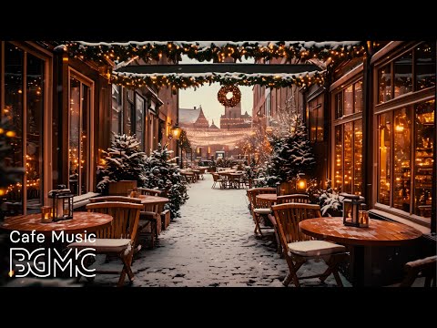 🎷 Cozy Christmas Jazz Cafe: Smooth Saxophone Holiday Music for Winter Relaxation