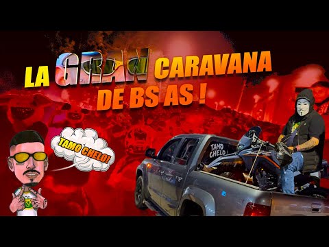 LA GRAN CARAVANA DE MOTOS 🇦🇷 ( Buenos Aires )