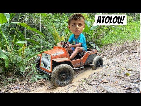 MINI INSCRITO FEZ TRILHA COM O MINI JEEP
