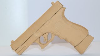Super Realistic Cardboard Pistol GLOCK-19