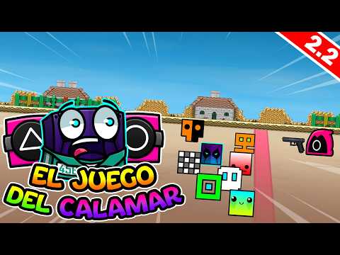 !!!EL JUEGO DEL CALAMAR EN GEOMETRY DASH!!! | Geometry Dash 2.2