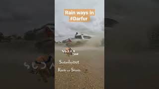 Rain 🌧 ways #Darfur #travel #sudan