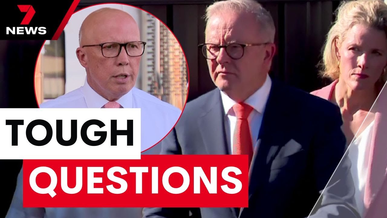 Anthony Albanese and Peter Dutton prepare to go toe-to-toe in their second debate | 7NEWS