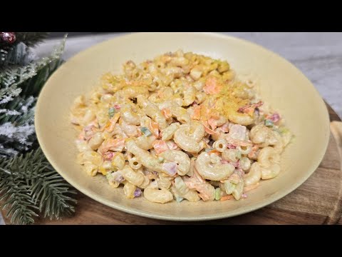 Festive Macaroni Salad using Lucema Pasta