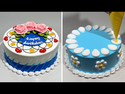 My Favorite Cake Decorating Technique For Beginner 2025 🥰 How to Make Chocolate Cake Recipes