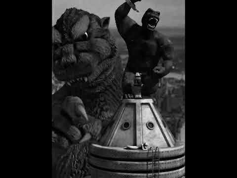 Godzilla Ruins the Original King Kong 💀☠️ #shorts #godzilla