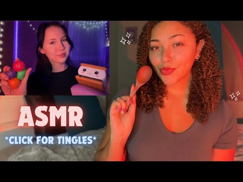 ASMR ✨The *MOST RELAXING* Clicky Mouth Sounds & Sticky Triggers 💤 Ft.  @MellowMaddyASMR 🩷