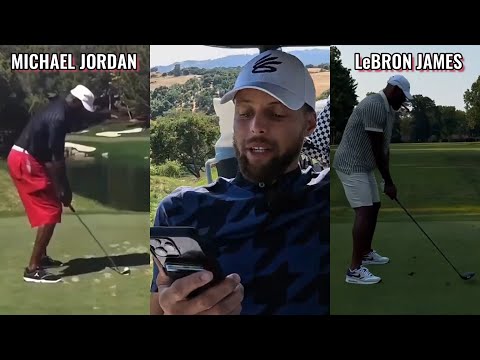 Stephen Curry rates NBA players golf swings - MJ, LeBron, Booker + more