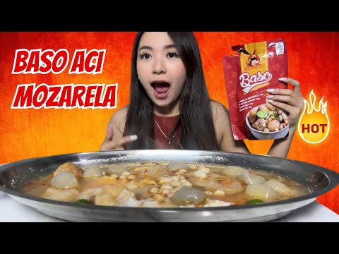 MUKBANG BASO ACI MOZARELLA NYAI MERCON🔥