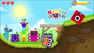 Reed Ball 4 vs Big Number Block Multi Level Fight Part 4