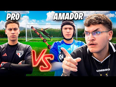 GOLEIRO PROFISSIONAL vs AMADOR na LOUD!!