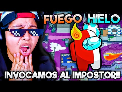 INVOCAMOS AL IMPOSTOR HIELO Y FUEGO DE AMONG US a las 3:00 AM 😰🔥🧊 | Dio miedo… | Pathofail