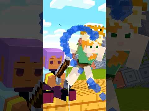フグを乗せて踊るアレックス #マイクラ #マイクラアニメ #ロリ神レクイエム