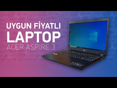 (TURKISH) Acer Aspire 3 Uygun Fiyatlı Laptop İncelemesi