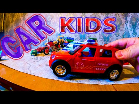 KIDS TOYS 2025 - CARS POLICE, TRUCK, PLANE Children 4K VIDEO