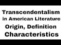 Transcendentalism Concepts and Beliefs