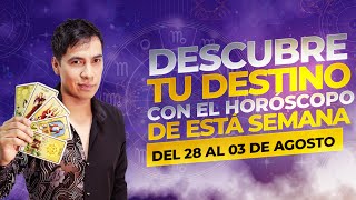 HORÓSCOPO del 28 de julio al 03 de agosto del 2025 con JHAN SANDOVAL: ¿Qué te depara el destino? 🔮