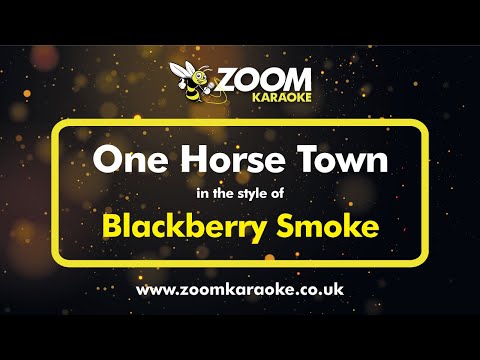 Blackberry Smoke – One Horse Town – Karaoke Version from Zoom Karaoke