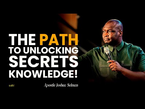 SHOW ME THE UNKNOWN PATH LORD - APOSTLE JOSHUA SELMAN