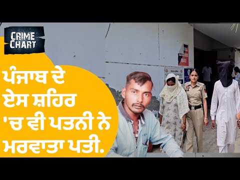 Crime Chart EP 45 : ਪੰਜਾਬ ਦੇ ਏਸ ਸ਼ਹਿਰ 'ਚ ਵੀ ਪਤਨੀ ਨੇ ਕਰਤਾ ਪਤੀ ਨਾਲ ਕਾਂਡ | Punjab Tak