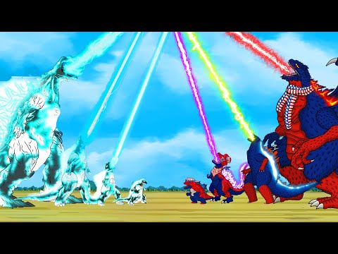 Rescue TEAM Godzilla & KONG From EVOLUTION OF BLOOP: Story of Transformation| Godzilla &KONG Cartoon