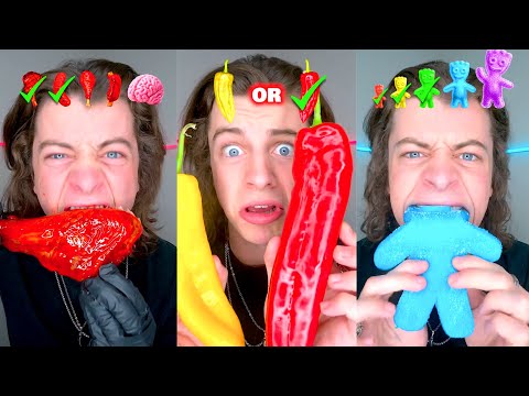 *1 HOUR* LukeDidThat Extreme Spicy Challenge Shorts Compilation 2025 - Daily Fun