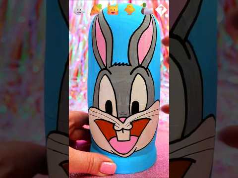 ASMR UNBOXING Looney Tunes Chocolate Egg Review ❤️#shorts #asmr #looneytunes #trending #chocolate
