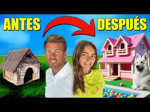 CONSTRUÍ UNA CASA DE ENSUEÑO PARA MI PERRO Itarte Vlogs