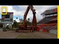 Demolition and Recycling of Iconic Stadiums