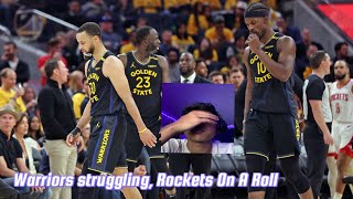What Is Going On With The Warriors? Rockets On A Roll! Warriors VS Rockets Game 5 and 6 Review/Rant
