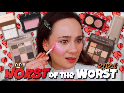 after testing 500 products..THE WORST MAKEUP OF 2024