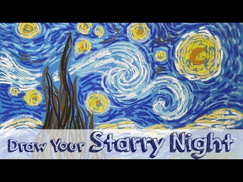 Paint Like Van Gogh - Paint Simply a Starry Night - Fun ...