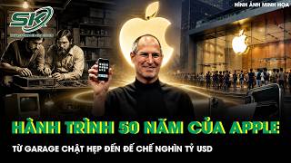 HÀNH TRÌNH 50 NĂM VIẾT NÊN HUYỀN THOẠI APPLE: TỪ GARAGE NHỎ ĐẾN ĐẾ CHẾ NGHÌN TỶ USD