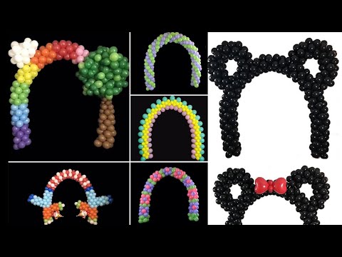 How To Make Table Balloon Arches