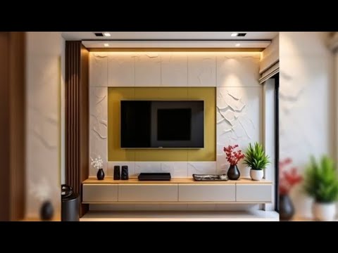 Living Room TV Cabinet Deigns TV Units ! Modern TV Wall Decorating Ideas 2025