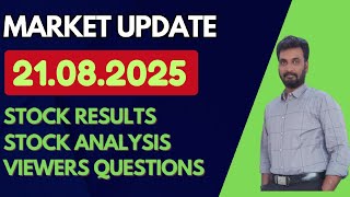 21.08.2025 Share Market Update| Stock Analysis, Results, Dividends and Important Data |MMM|TAMIL