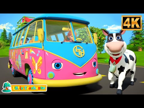 Wheels on the Bus at Camp, Fun Nursery Rhymes & Learning Songs for Toddlers