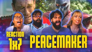 Peacemaker - 1x7, Stop Dragon My Heart Around - Group Reaction