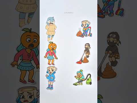 Cleaning Game Italian Brainrot Mom Baby Line Challenge #trending #viralvideo #youtubeshorts #shorts