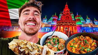 UM DIA INTEIRO COMENDO NO MAIOR PARQUE DO MUNDO I Global Village Dubai