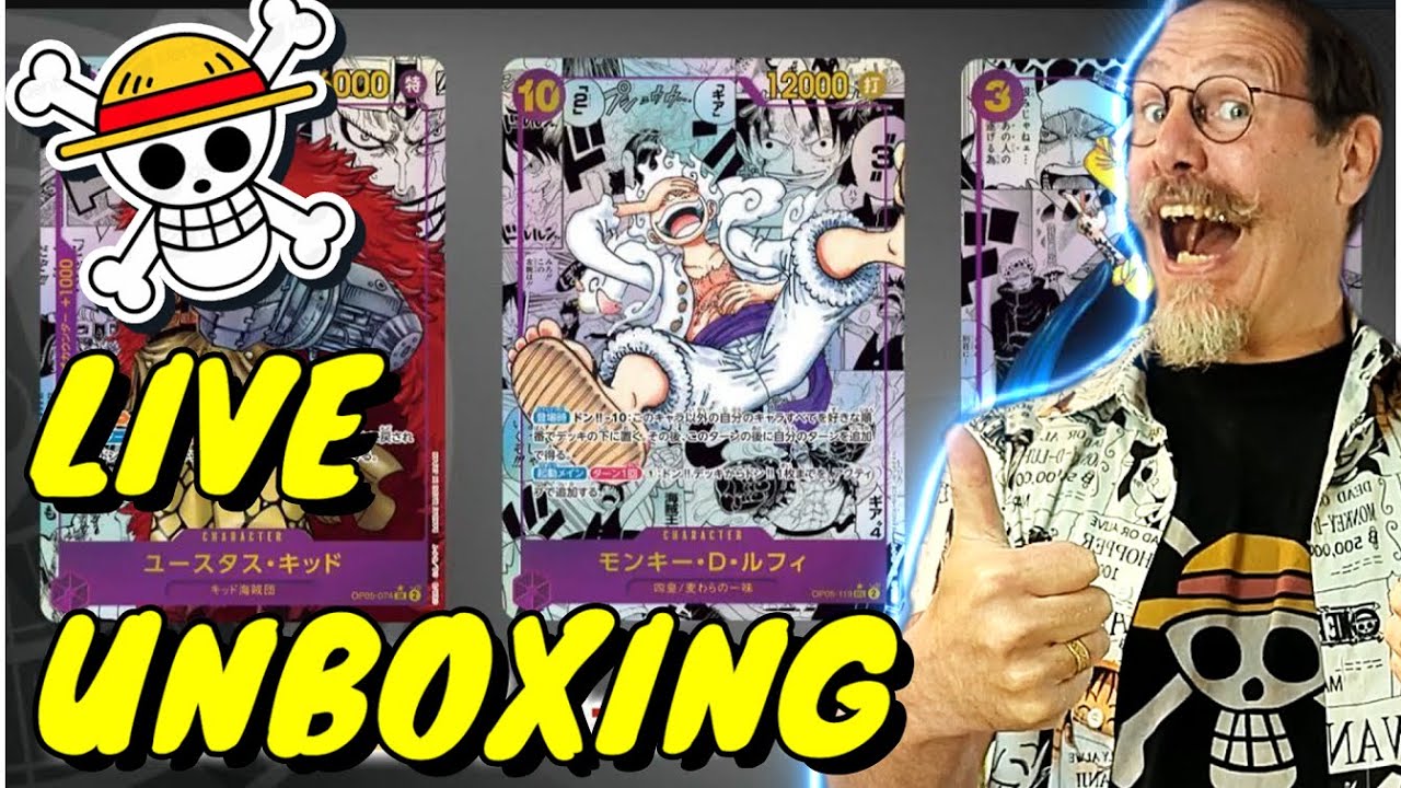 🔴 LIVE UNBOXING 🔴 CARTE ONE PIECE OP05 CARD GAME + WINNER ET DES SURPRISES.