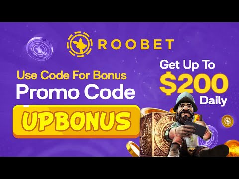 ROOBET PROMO CODE 'UPBONUS' - Up To $200