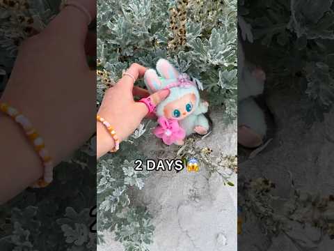 RESULTS - I LEFT MY LABUBU AT THE BEACH FOR 2 DAYS! 😳😱🏖️👙