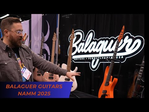 🎸Balaguer Guitars: Interview with Joe Balaguer at NAMM 2025 – New Guitars & What’s Coming Next! 🎸