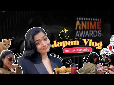 Rashmika in Japan | Anime Awards 2024