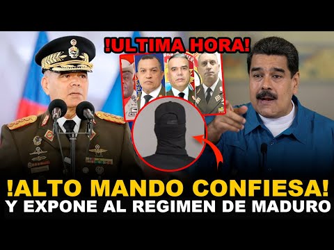 ALTO MANDO DEL RÉGIMEN ES ATRAPADO Y CONFIENSA, DIJO TODA LA VERDAD DE MADURO