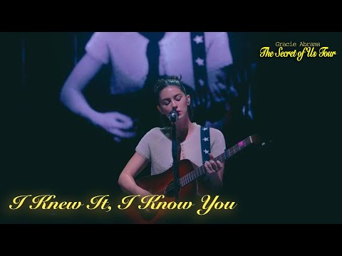 Gracie Abrams - I Knew It, I Know You (Live on The Secret Of Us Tour)