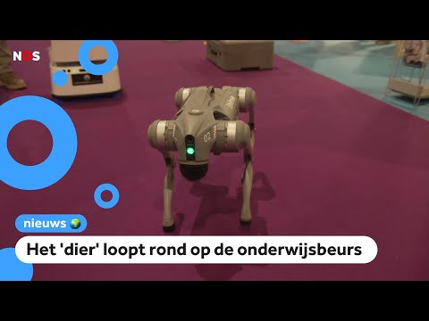 Deze robothond moet jouw lessen leuker maken