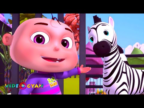 Zool Babies Went To A Zoo Song | Nursery Rhymes & Kids Songs | Zool Babies Songs